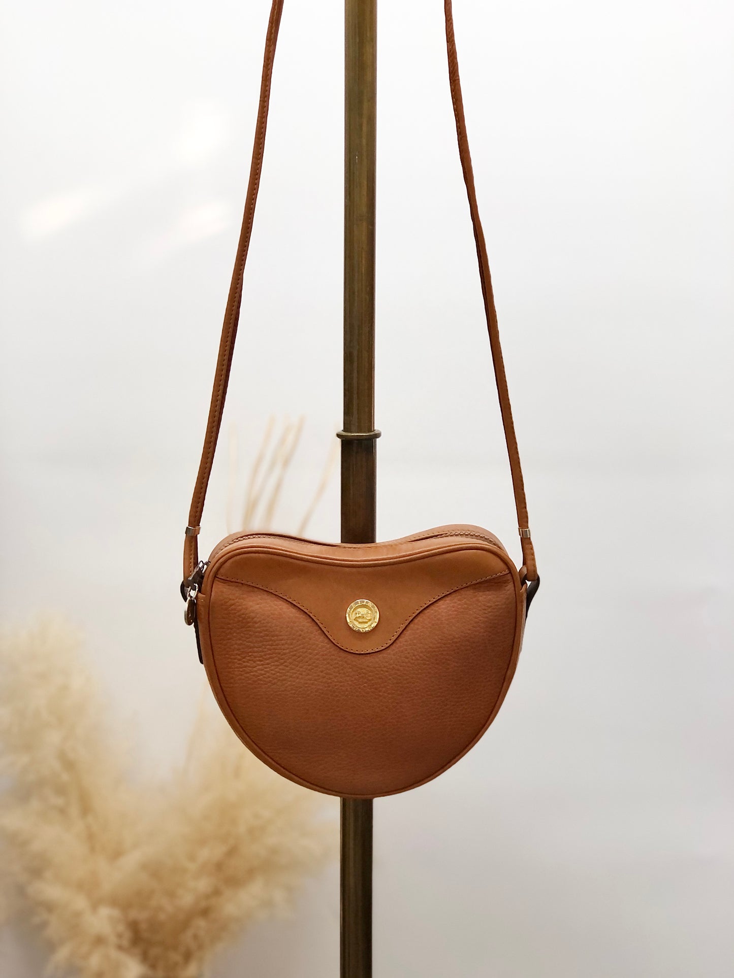 CELINE Horse Carriage Shoulder bag Brown Vintage frgapi
