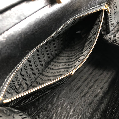 PRADA Handbag Boston bag Black Vintage ruijbf