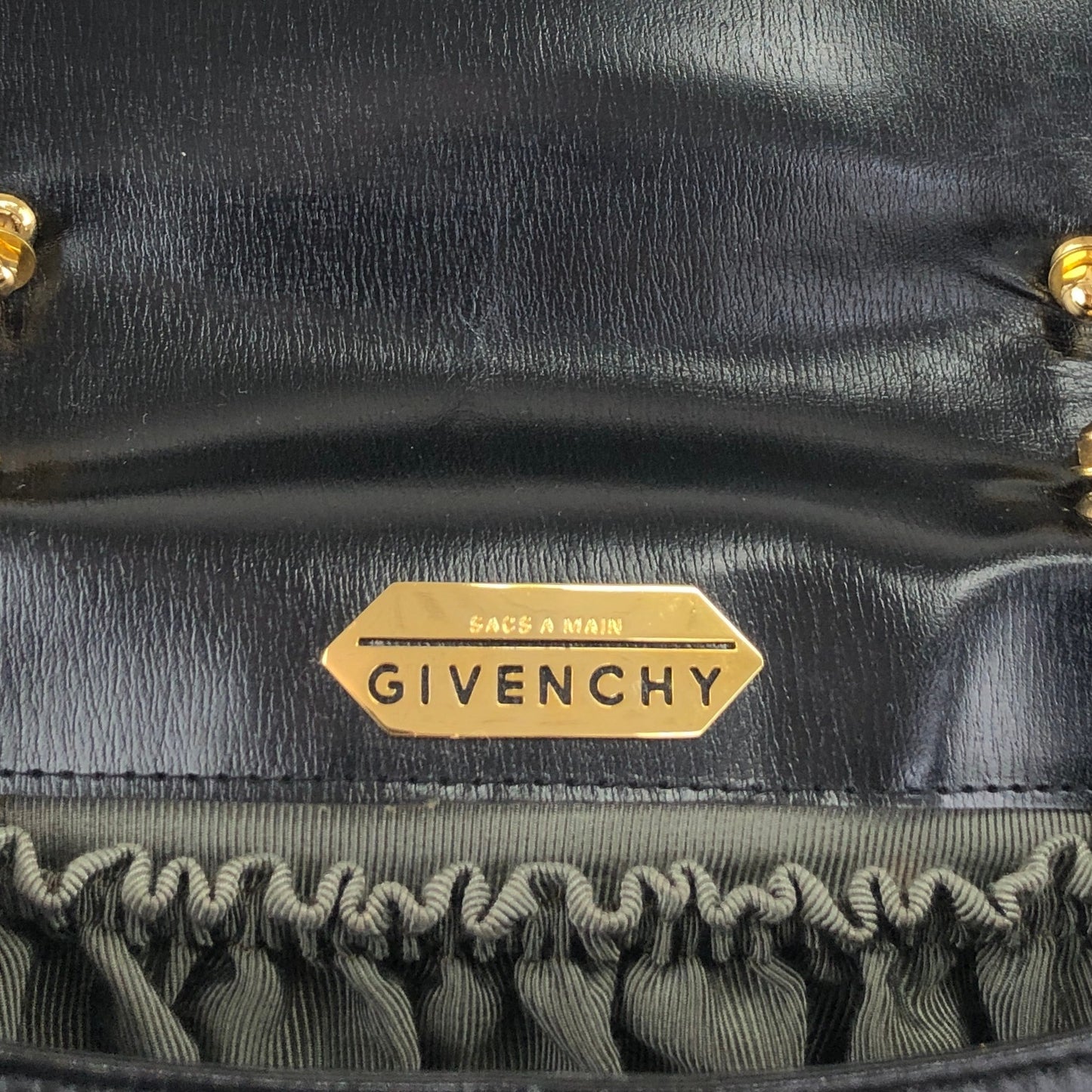 GIVENCHY Handbag Black Vintage vaswcb