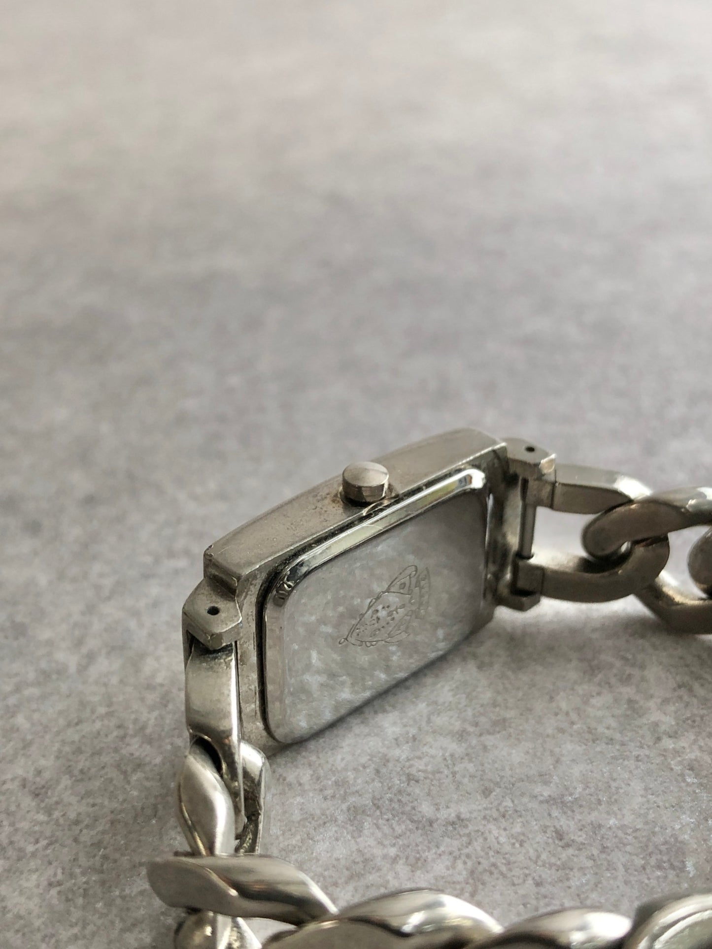 GUCCI Chain Watch Silver Vintage g4ucmw