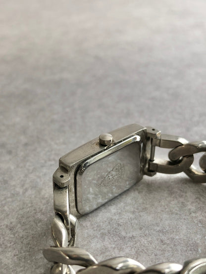 GUCCI Chain Watch Silver Vintage g4ucmw