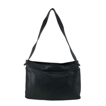LOEWE Logo Shoulder bag Hobobag Black Vintage nj2ii2