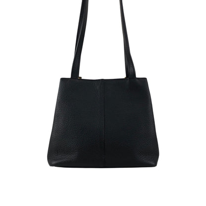 BURBERRY Logo Shoulder bag Black Vintage vrug8v