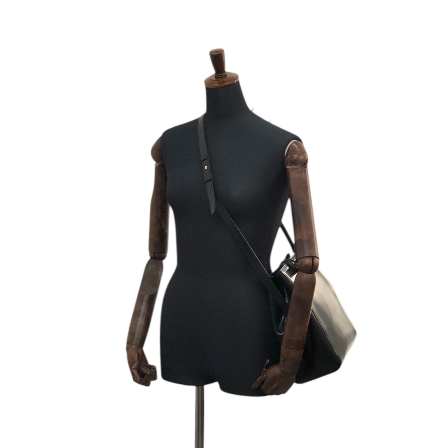 CELINE Starball Shoulder bag Black Vintage eay7uv