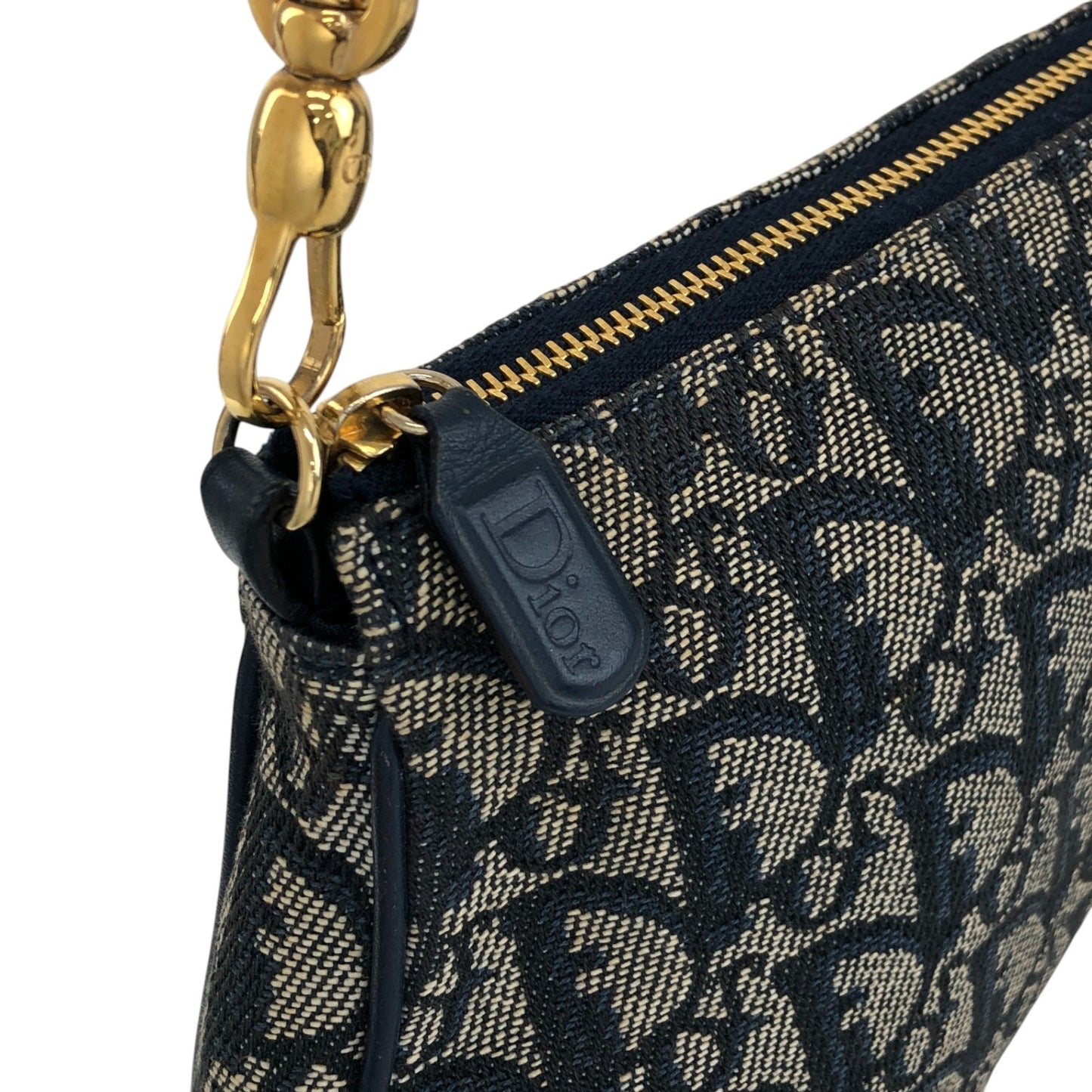 Christian Dior Trotter Shoulder bag Navy Vintage rdybbf