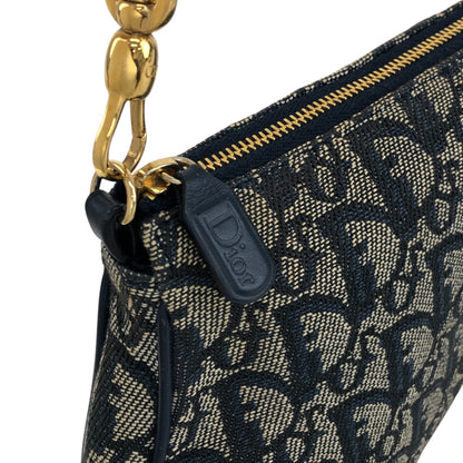 Christian Dior Trotter Shoulder bag Navy Vintage rdybbf