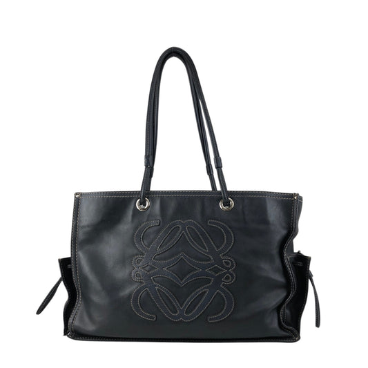 LOEWE Anagram Totebag Black Vintage 8r5k6b