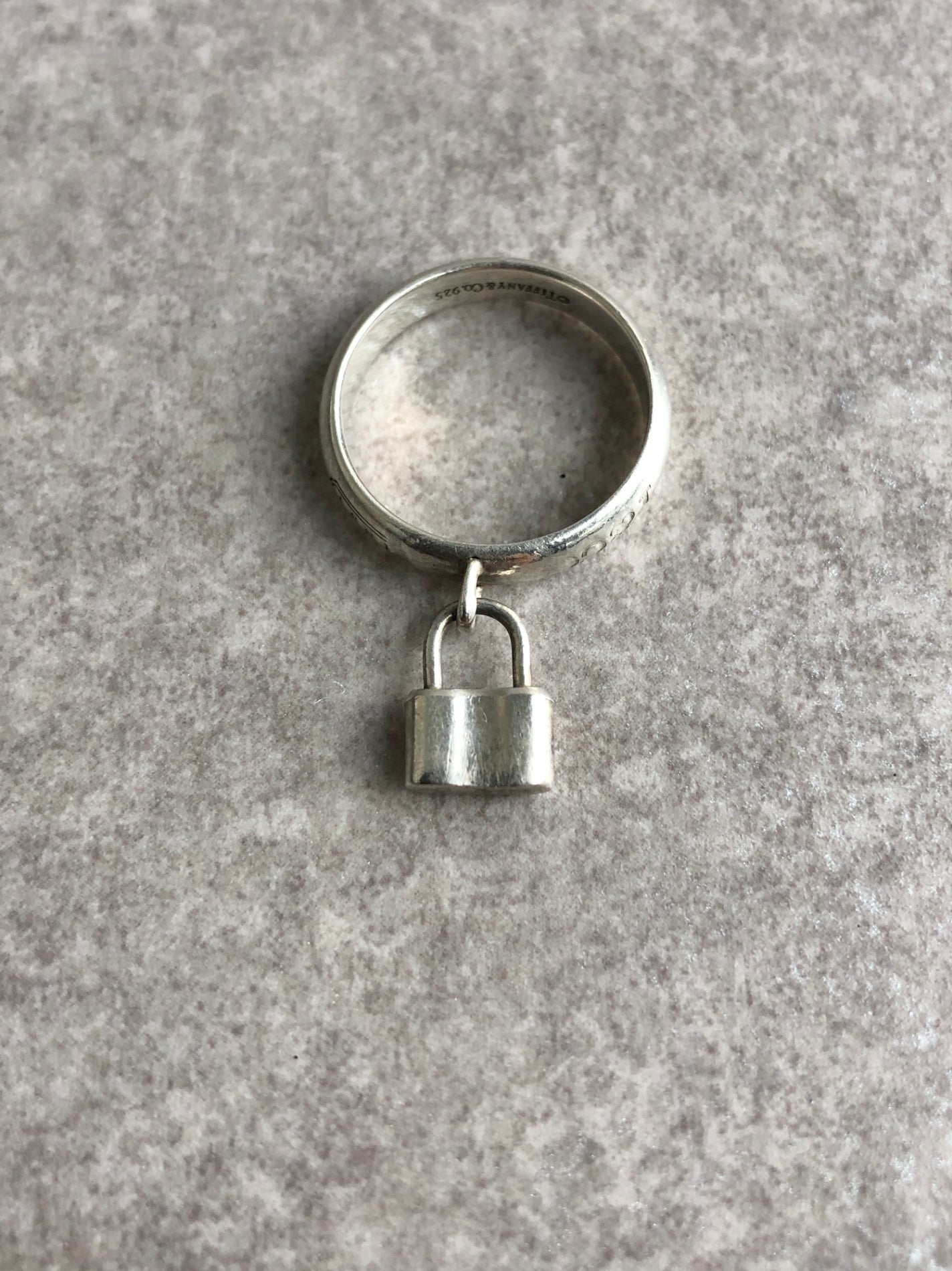 Tiffany & Co. Ring Silver Vintage nc57c7
