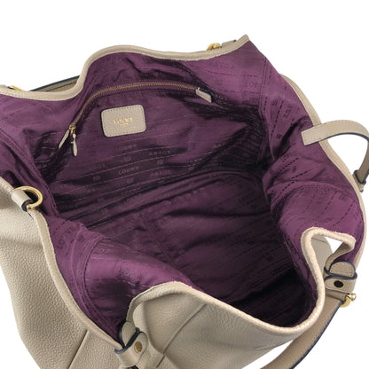 LOEWE Handbag Hobobag Beige Vintage cc6kmu
