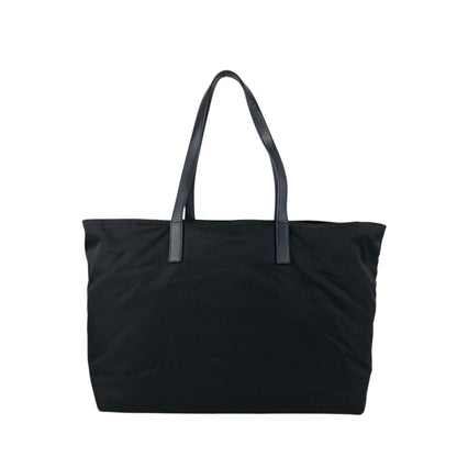 PRADA Tessuto Triangle Logo Totebag Black Vintage mbeuzk