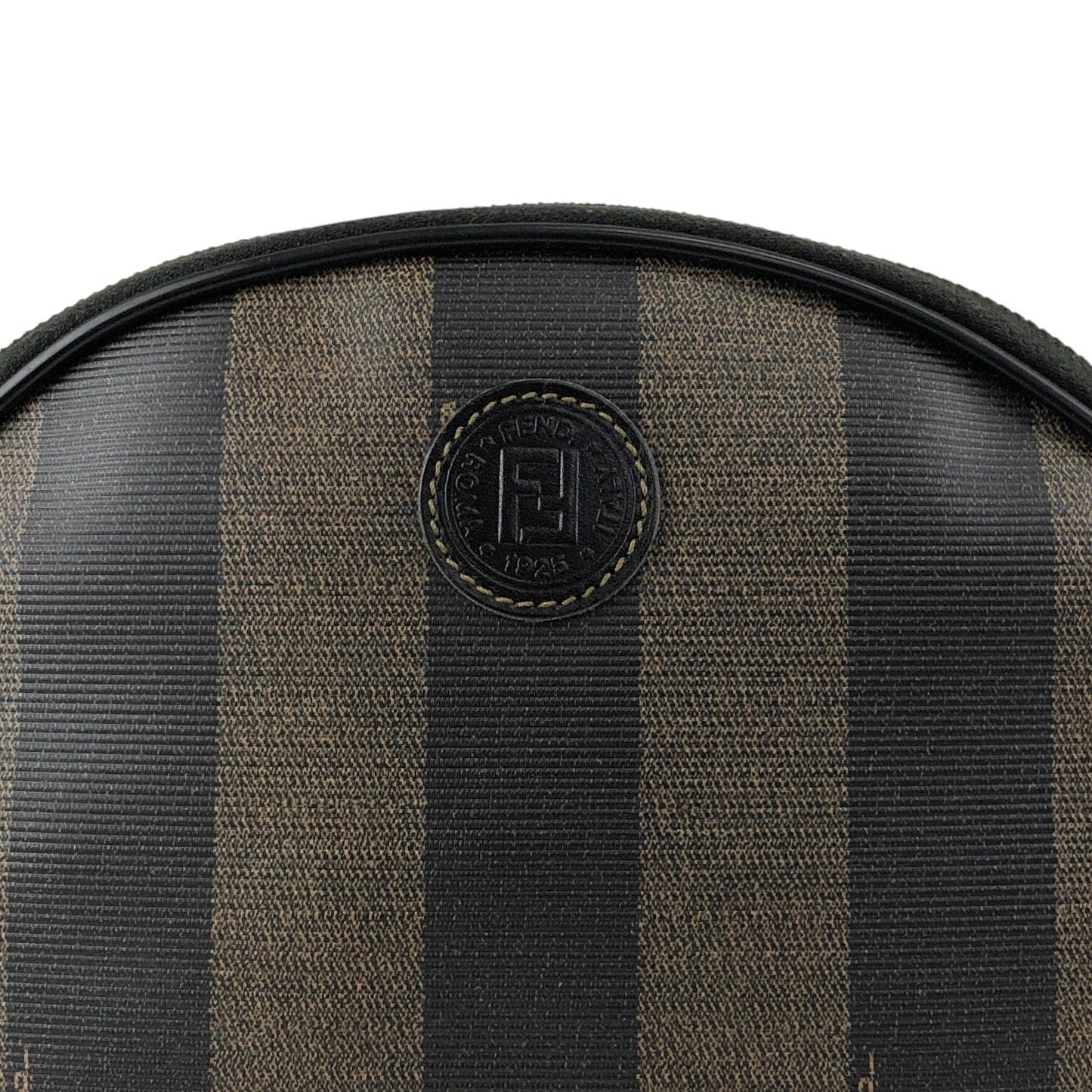 FENDI Pecan Logo Shoulder bag Brown Vintage z2xd4a
