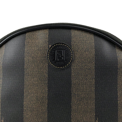 FENDI Pecan Logo Shoulder bag Brown Vintage z2xd4a