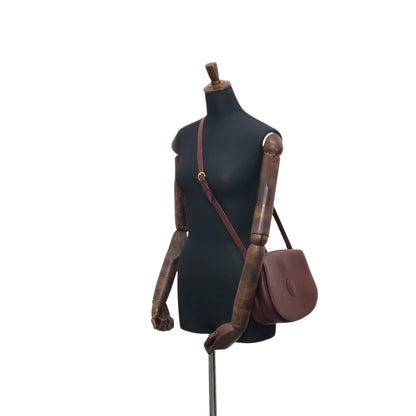 Cartier Logo Shoulder bag Bordeaux Vintage 7wd85j