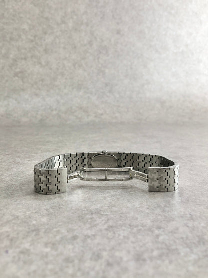 Christian Dior Logo Bangle Quartz Watch Silver D70-100 Vintage jymbmu