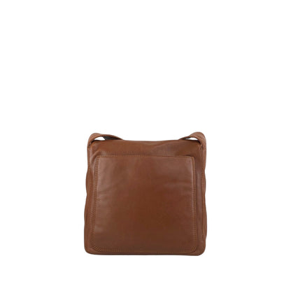 CHANEL Coco Mark Shoulder bag Brown Vintage 4fngsv