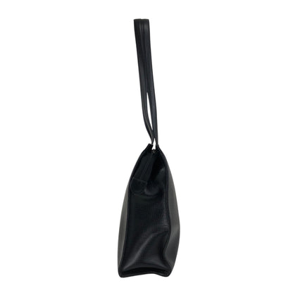 Christian Dior CD Logo Handbag Totebag Black Vintage 7e6azr