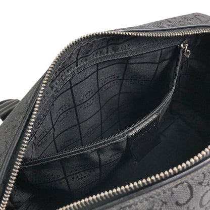 CELINE Small Boston bag Handbag Black Vintage w8thgk