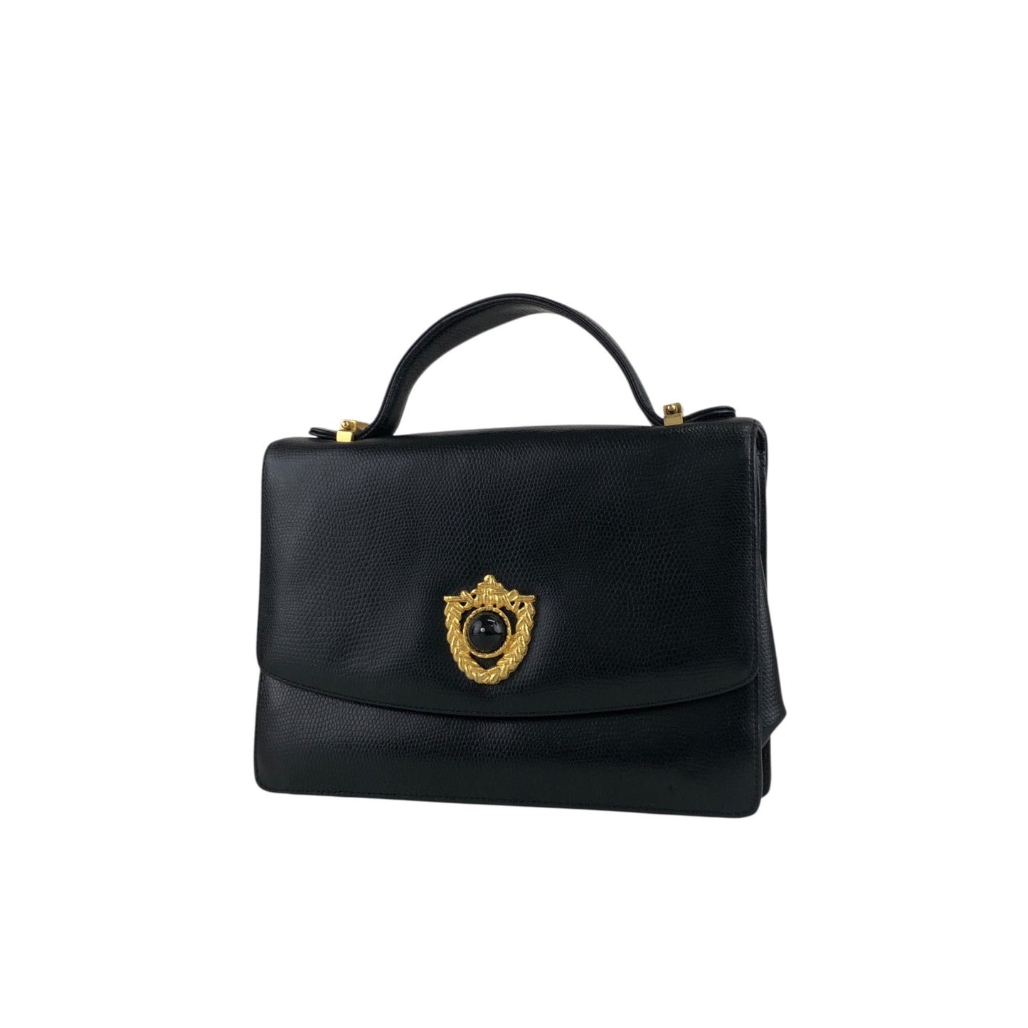 GIVENCHY 標誌手袋黑色復古 iuze2p