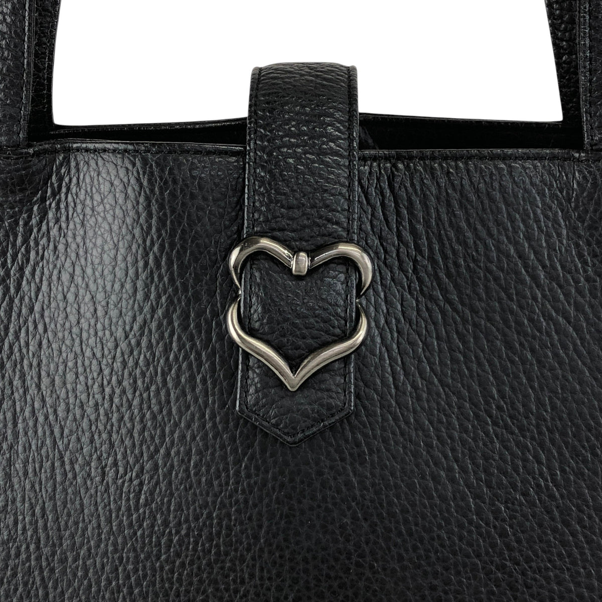 Yves Saint Laurent Logo Handbag Black Vintage zcepw5