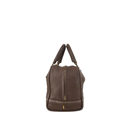 LOEWE Amazona28 Anagram Handbag Boston bag Brown Vintage f75cvh