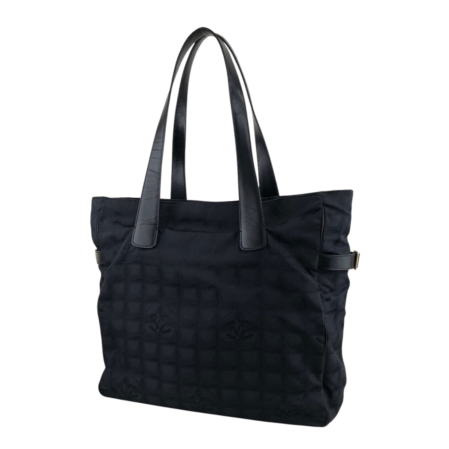 CHANEL New Travel Line Totebag Black Vintage v3jtbw