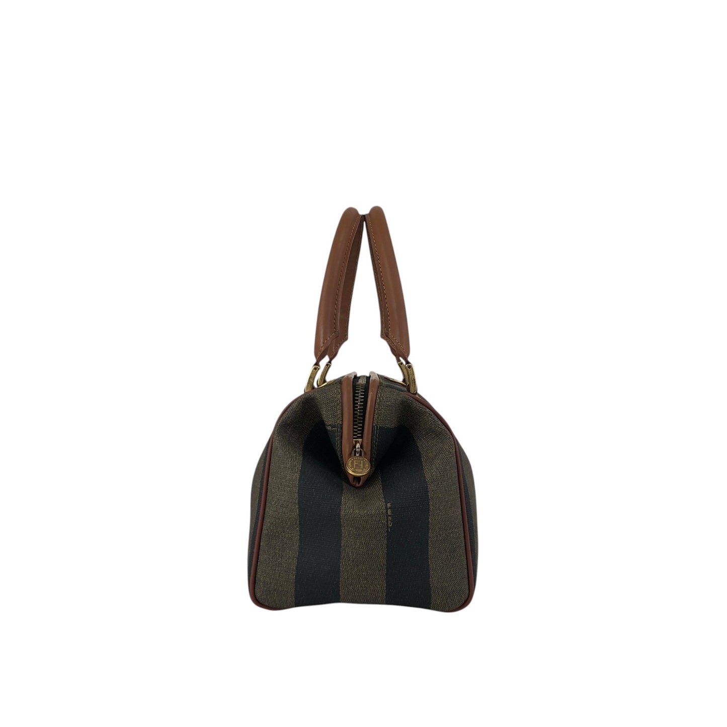 FENDI Pecan Logo Two-way Handbag Shoulder bag Brown Vintage sudkyw