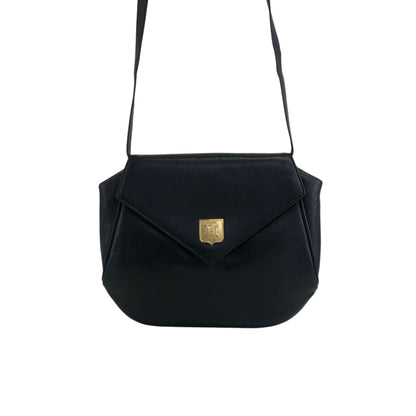 CELINE Blason 肩背包黑色復古 cfz6hr