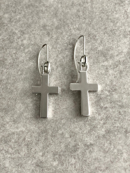 Christian Dior Cross Motif Pierced Silver Vintage u6pazy