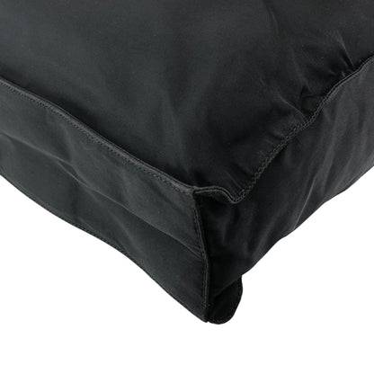 PRADA Tessuto Triangle Logo Totebag Black Vintage fzec6b