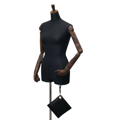 LOEWE Logo Embossed Pouch Black Vintage 2w2ru5