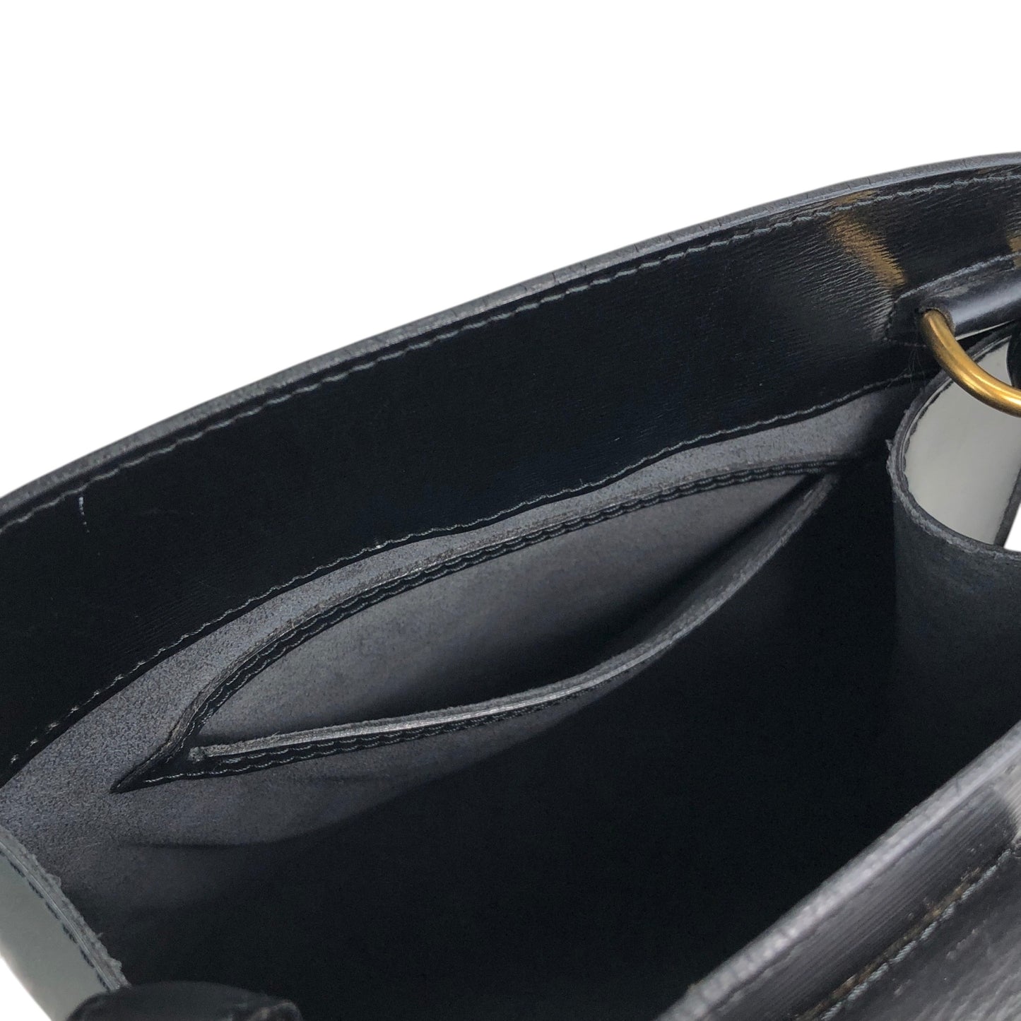 LOUIS VUITTON Epi Shoulder bag Black M52252 Vintage hcpiyg