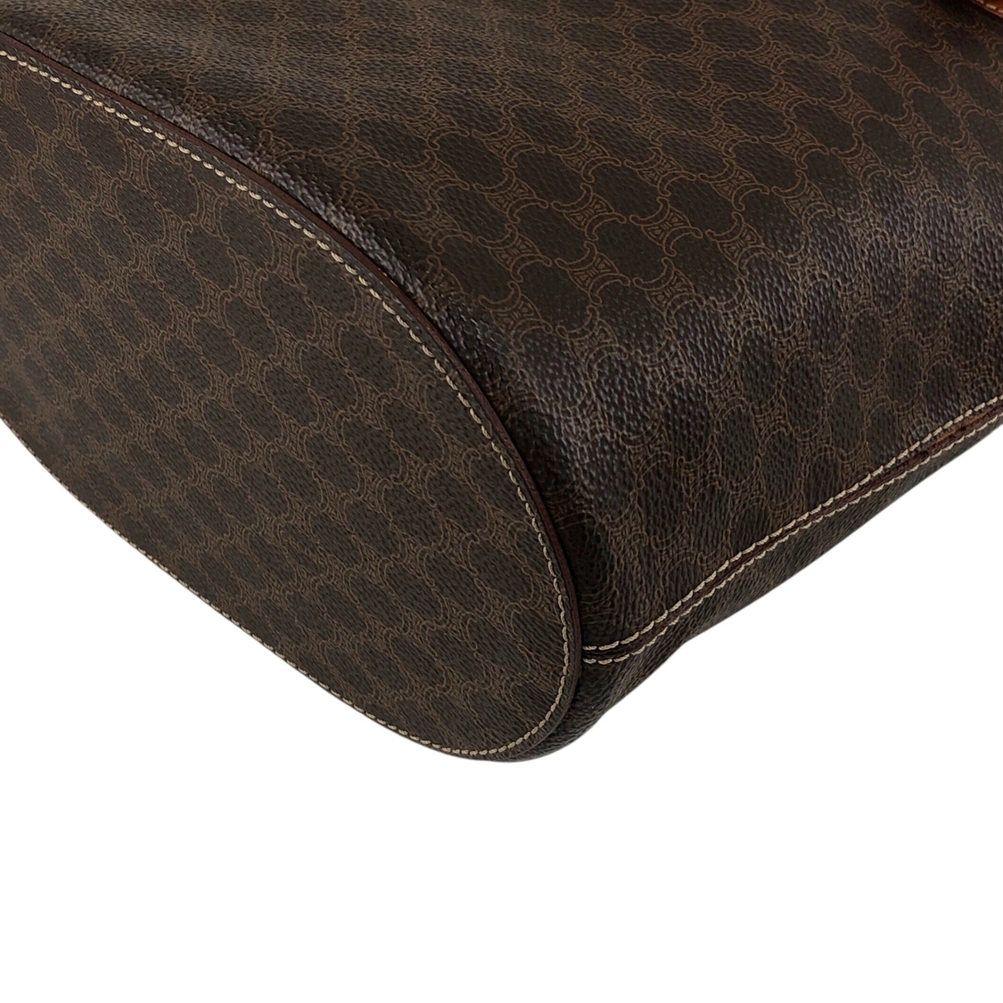CELINE Macadam Blason Totebag Brown Vintage inkg8a