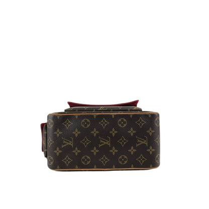 LOUIS VUITTON Monogram Handbag Brown M51161 Vintage bfxwva