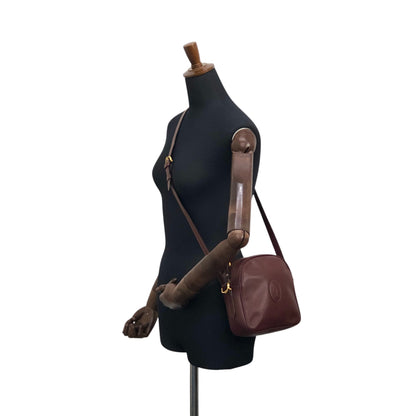 Cartier Logo Shoulder bag Bordeaux Vintage mvp2iy