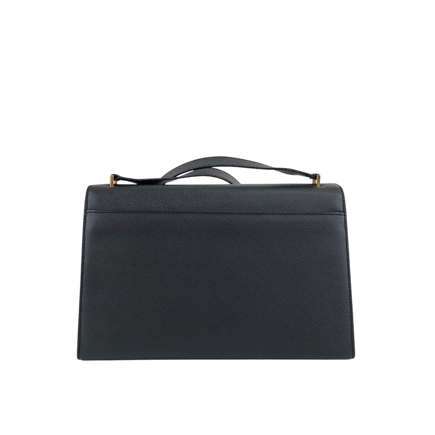 CELINE Turn Lock Shoulder bag Black Vintage ni6cxe