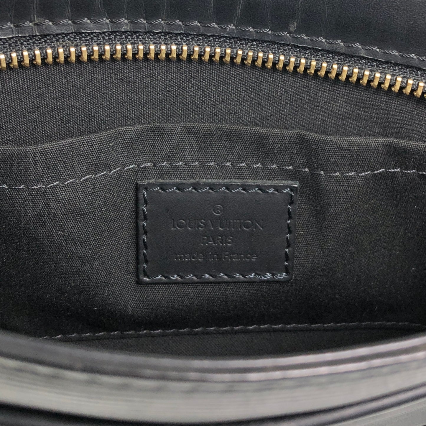 LOUIS VUITTON Epi Shoulder bag Black Vintage M58982 jcjnbh