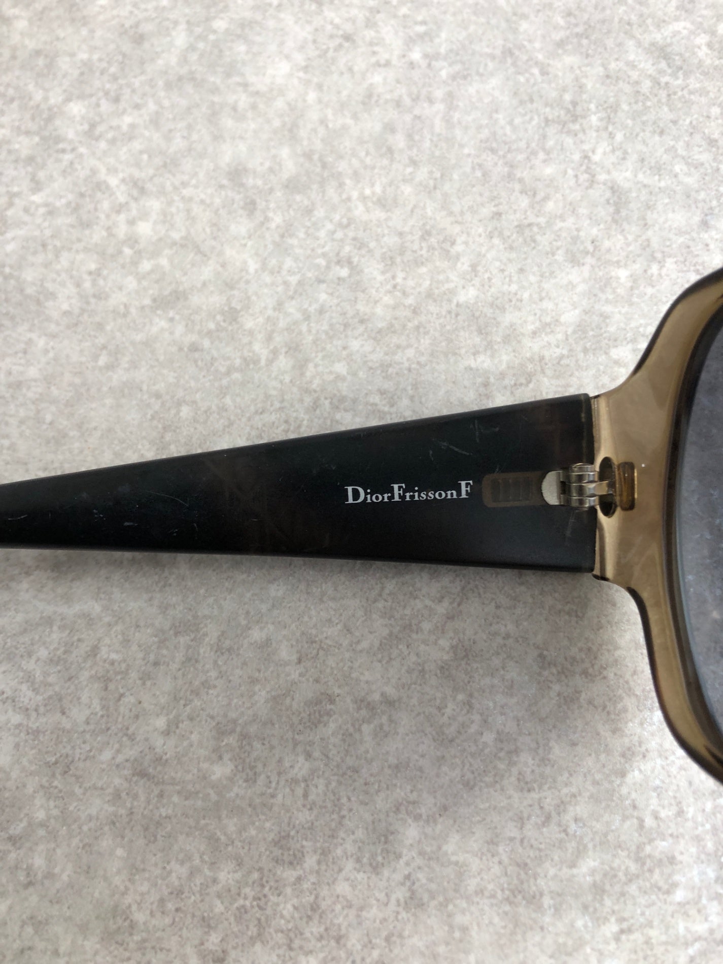 Christian Dior Sunglasses Brown FrissonF Vintage 3yzzv4