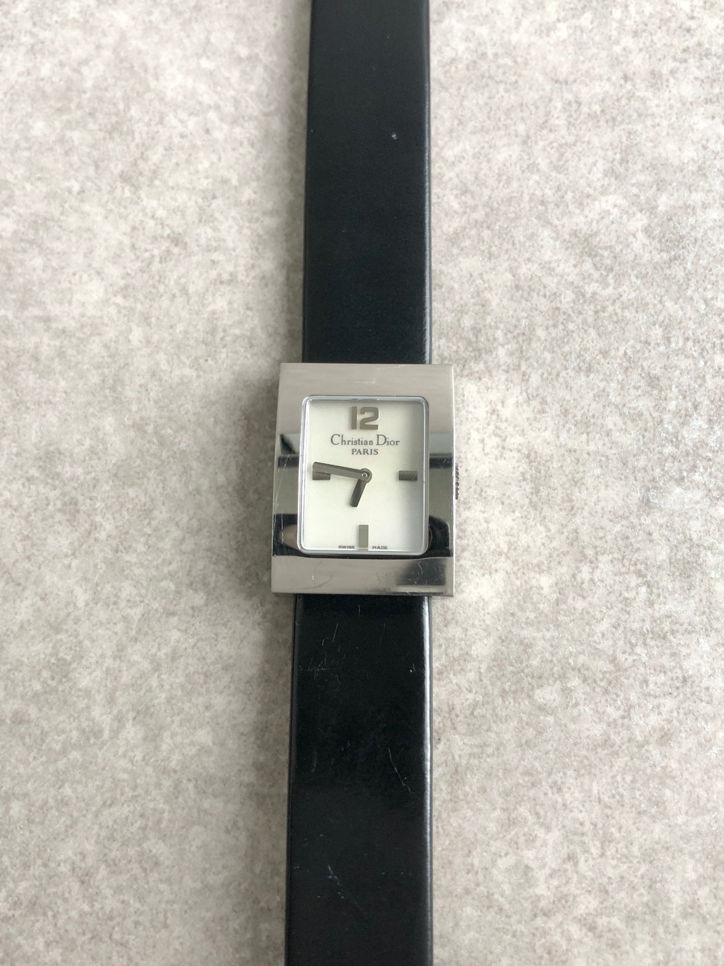 Christian Dior Quartz Watch Silver Vintage D79-109 hjjr3z