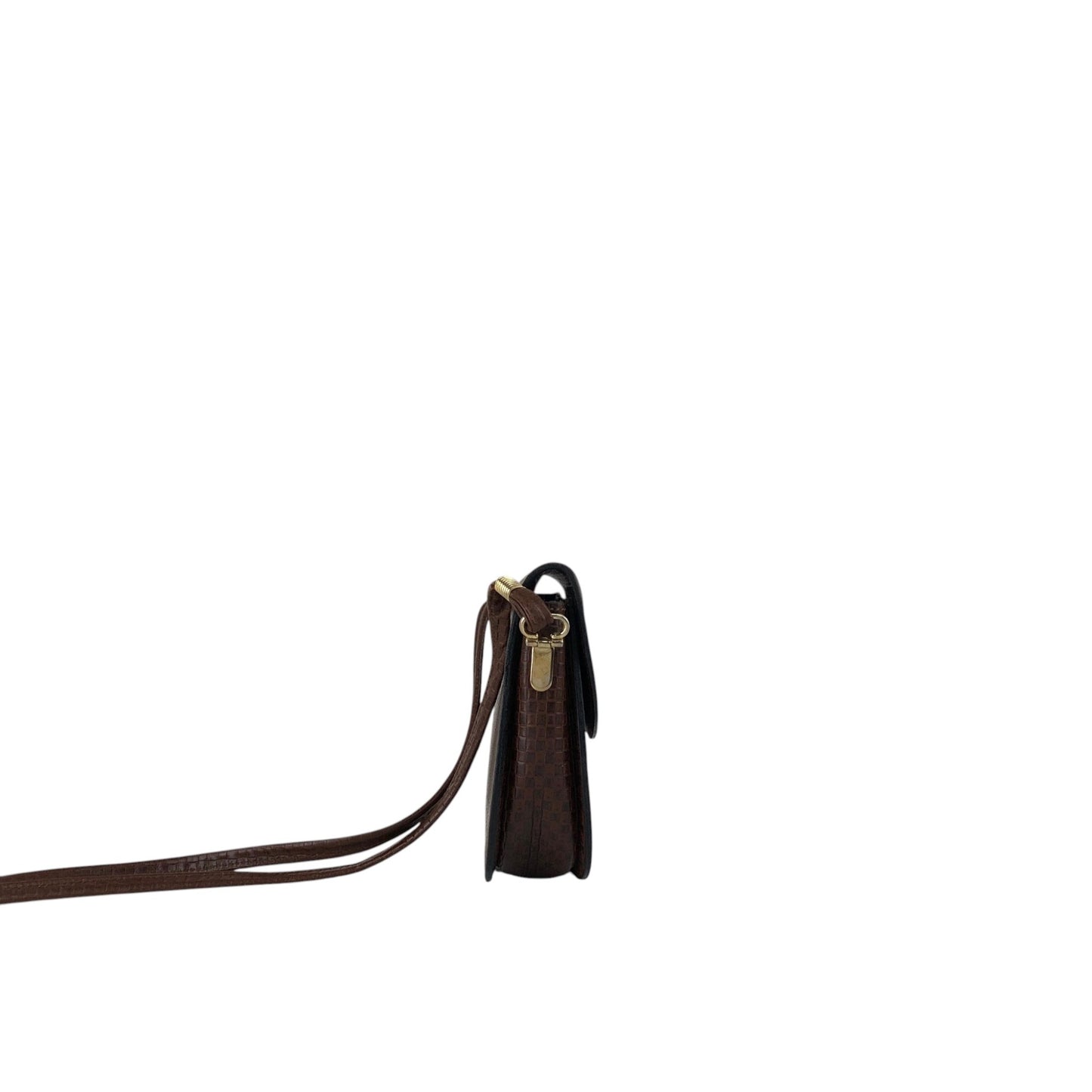 CELINE Triomphe Small Shoulder bag Brown Vintage mgieg8