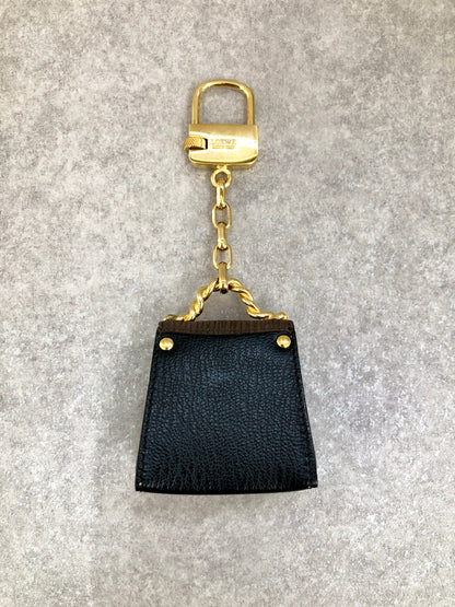 LOEWE Velazquez Anagram Charm Brown Vintage ycmeyb