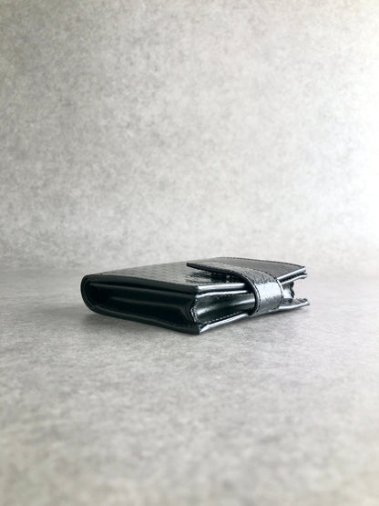 FENDI 折疊卡包 黑色 復古 ux3jin