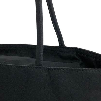 PRADA Tessuto Triangle Logo Totebag Black Vintage xn2y5c