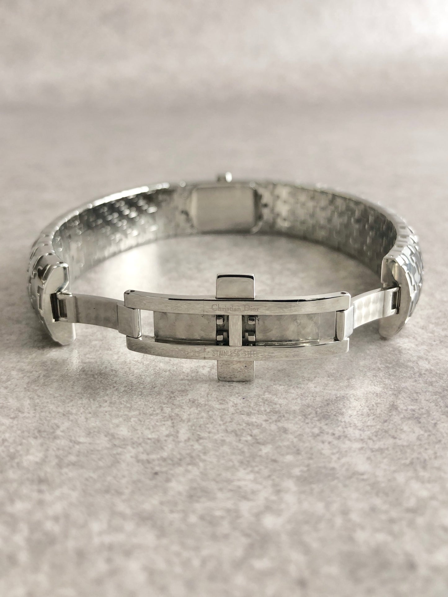 Christian Dior Quartz Watch Silver D96-100 Vintage trgiep