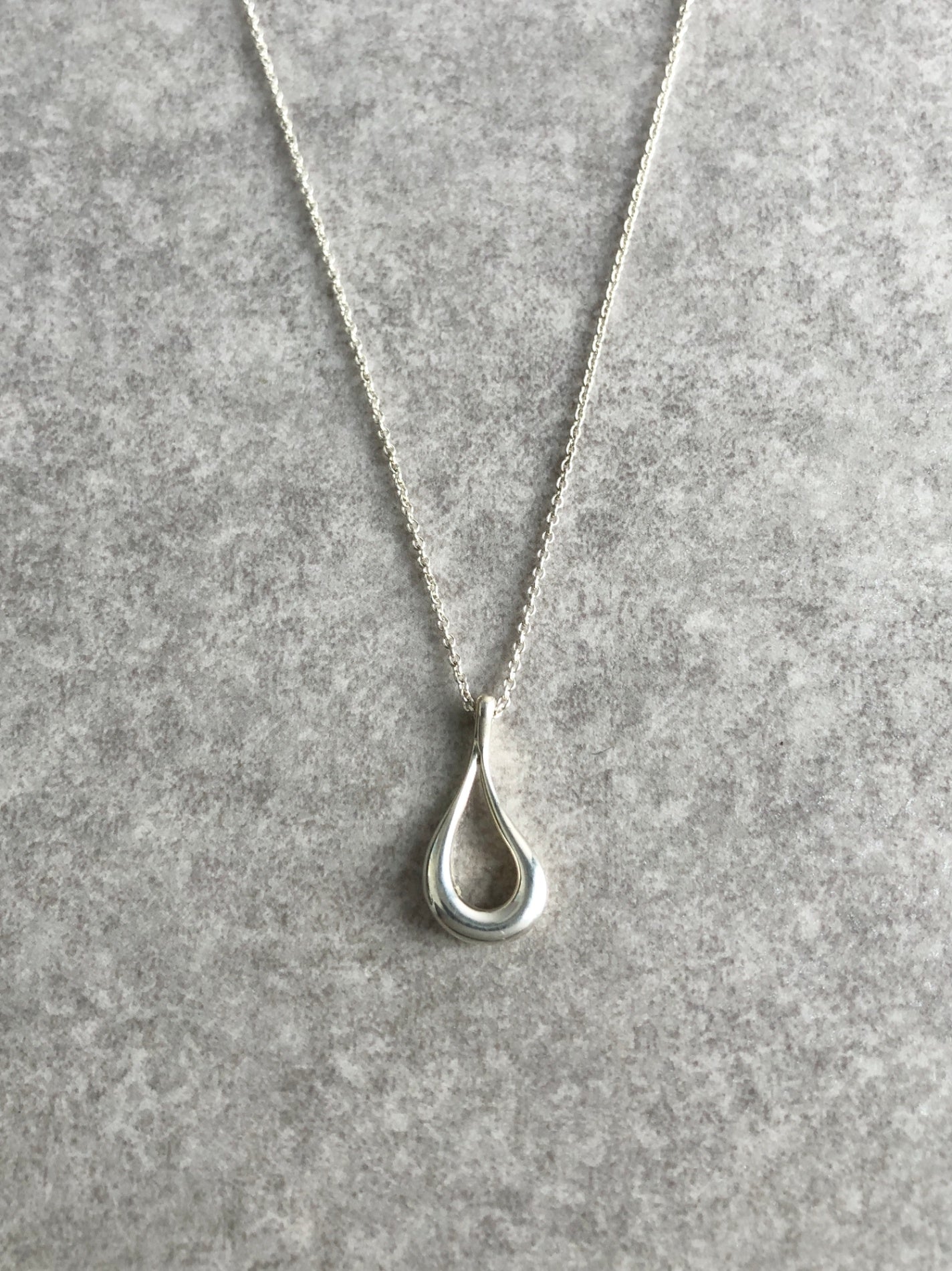 Tiffany & Co. SILVER925 Necklace Silver Vintage grfhve