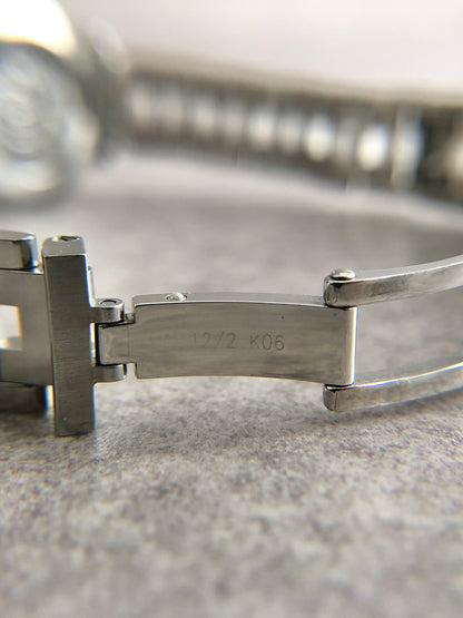 HERMES Watch Silver Vintage 6c76vx