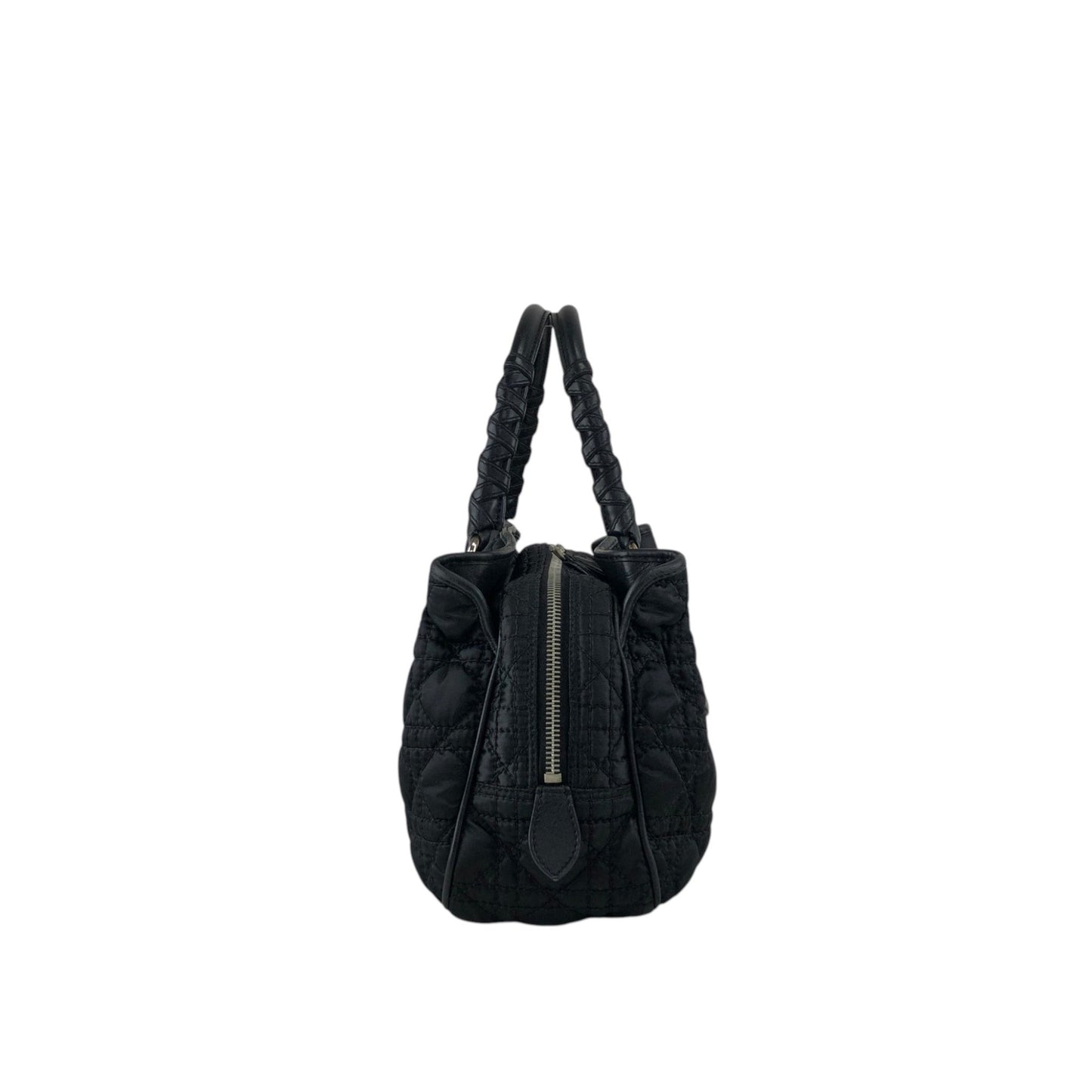 Christian Dior Charm Handbag Black Vintage ks7pis