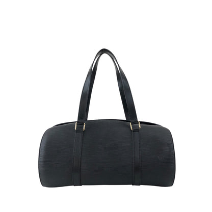 LOUIS VUITTON Handbag Barrel bag Black  Soufflot Vintage yw2s87