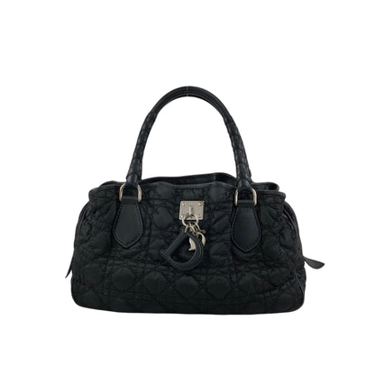 Christian Dior Charm Handbag Black Vintage ks7pis
