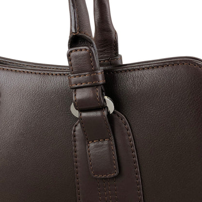 LOEWE Anagram Handbag Totebag Brown Vintage sr6m4v