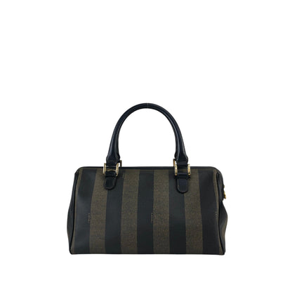 FENDI Pecan Two-way Small Boston bag Shoulder bag Black Vintage 3d83yd